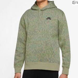 Nike SB Dunk Low Panda Green Black Camo Hoodie Sweater XL